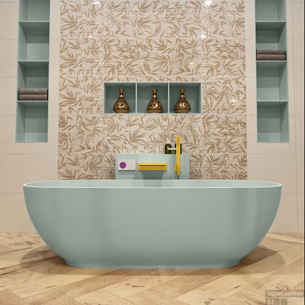 ROCK Vrijstaand Bad 170x70cm Kleur Greey / Greey 7 ROCK Vrijstaand Bad 170x70cm Kleur Greey / Greey - Afbeelding 5