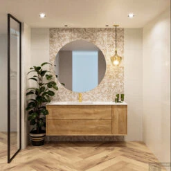 ROCK Vrijstaand Bad 170x70cm Kleur Ocher / Talc -Badkamer Thuis rock 6 00014