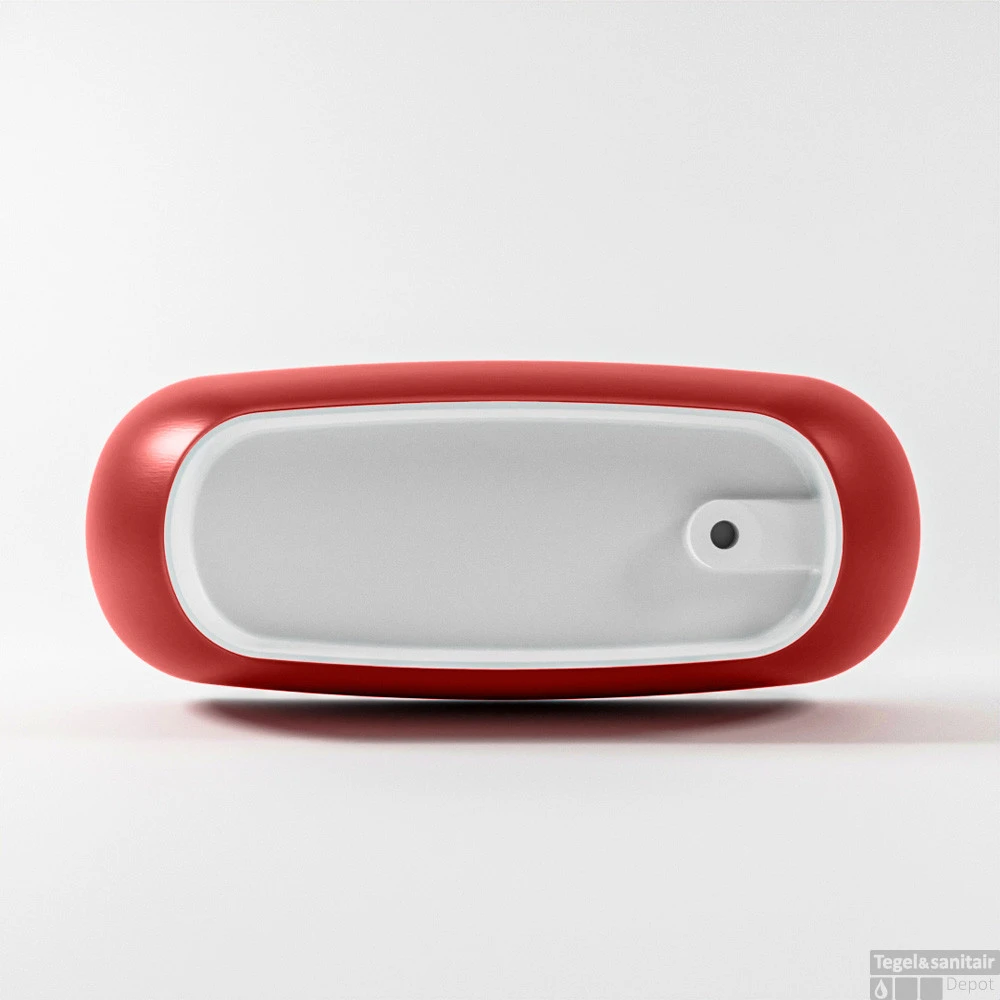 ROCK Vrijstaand Bad 170x70cm Kleur Fire / Talc 11 ROCK Vrijstaand Bad 170x70cm Kleur Fire / Talc - Afbeelding 9