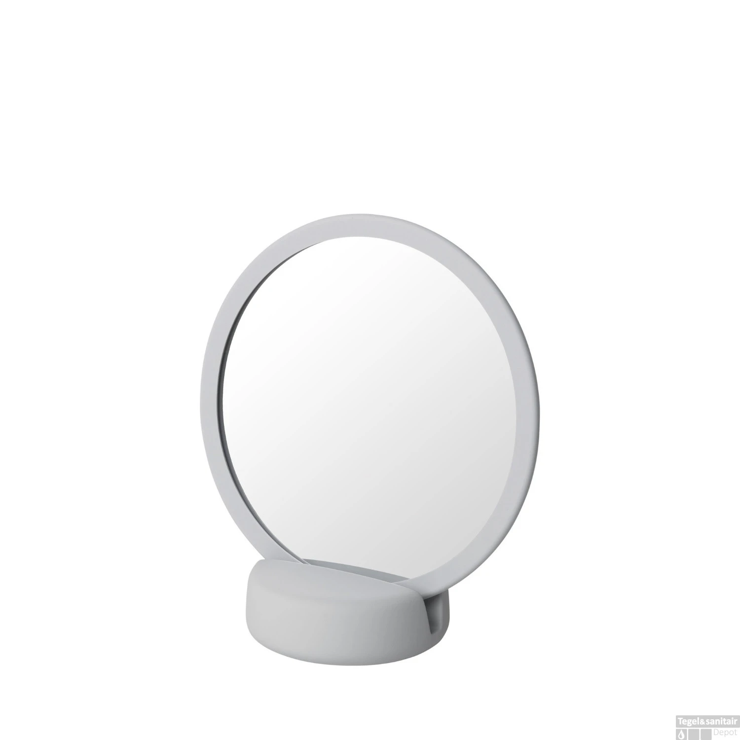 Scheerspiegel Blomus Sono Ø 17 Cm Make-Up Spiegel Vijf Keer Vergrotend Micro Chip