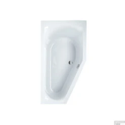 Sealskin Ligbad Senso Slimfit Compact R 165x90 Cm Wit