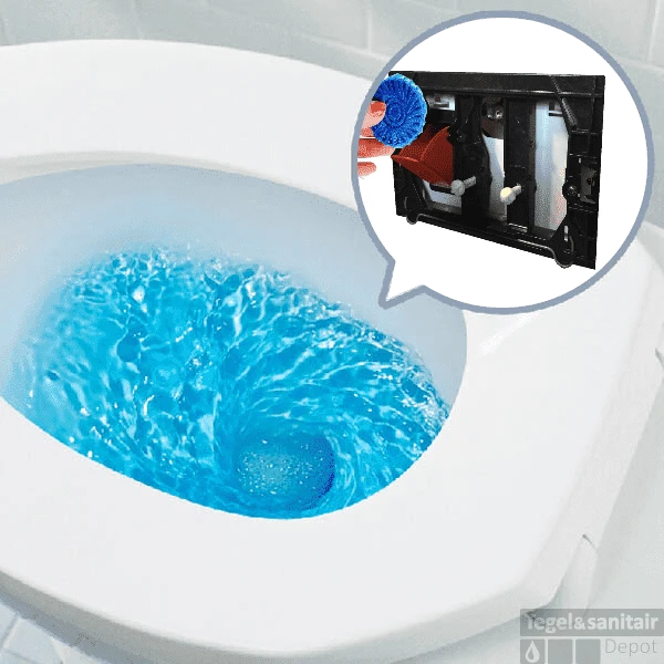 Toiletblokhouder Tbv Geberit Up100 (delta Drukplaten) 4 Toiletblokhouder Tbv Geberit Up100 (delta Drukplaten) - Afbeelding 2