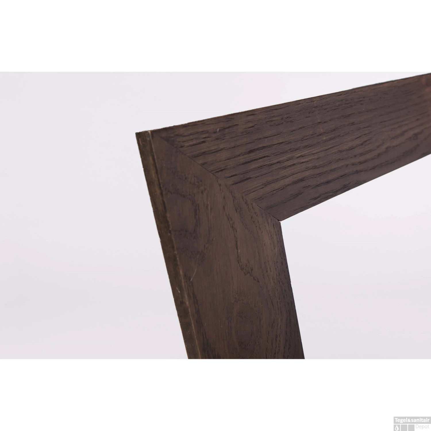 Spiegel Casajoy 90x50cm Eiken Frame Dark Oak 4 Spiegel Casajoy 90x50cm Eiken Frame Dark Oak - Afbeelding 2
