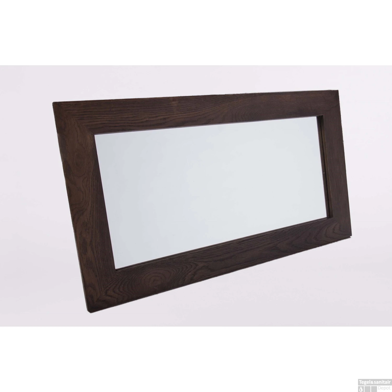 Spiegel Casajoy 90x50cm Eiken Frame Dark Oak 3 Spiegel Casajoy 90x50cm Eiken Frame Dark Oak