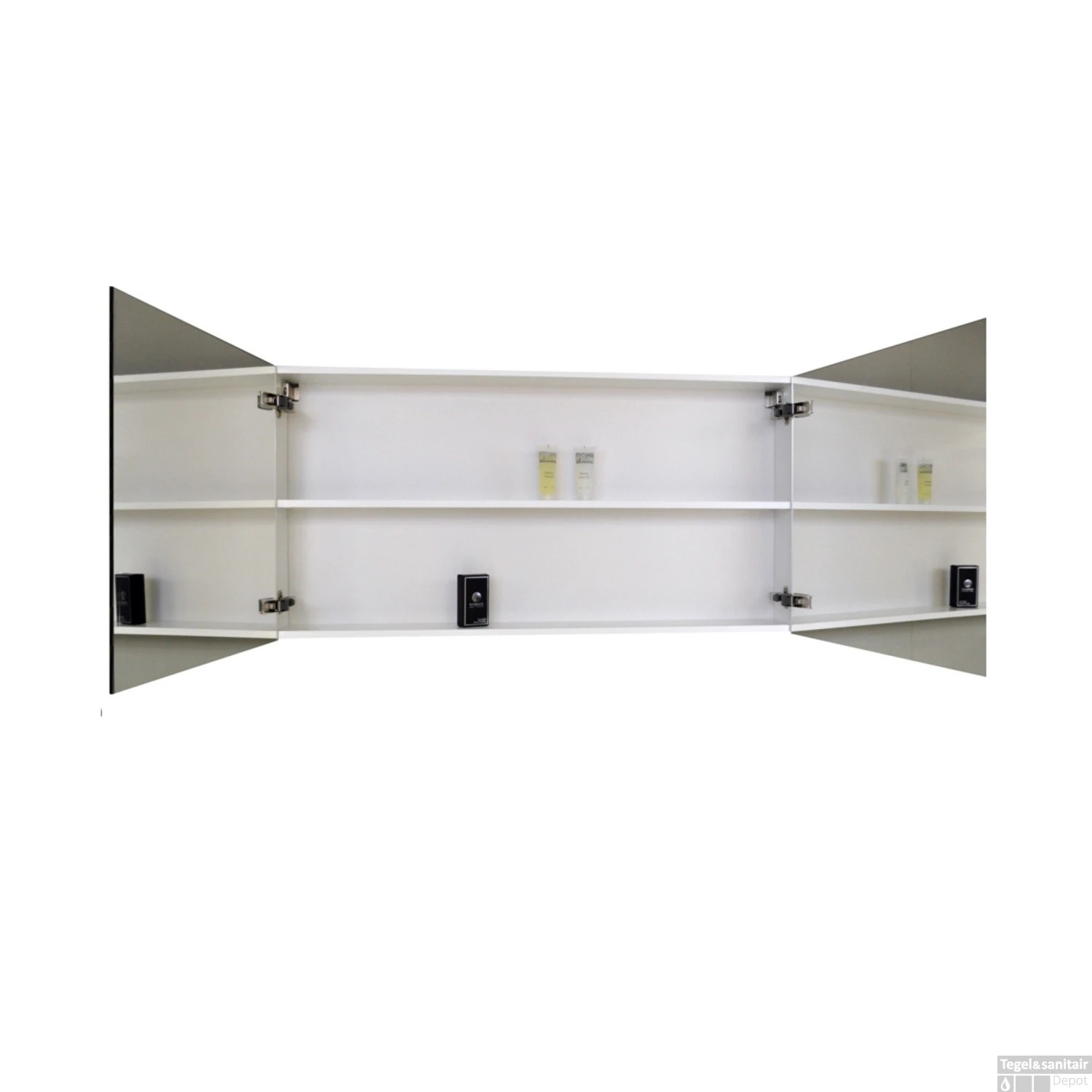 Spiegelkast Sanicare Qlassics 70 Cm 2 Deuren Schots Eiken 4 Spiegelkast Sanicare Qlassics 70 Cm 2 Deuren Schots Eiken - Afbeelding 2