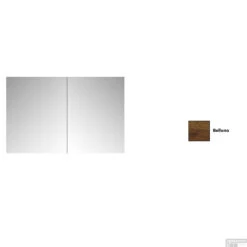 Spiegelkast Sanicare Qlassics 80 Cm 2 Spiegeldeuren Belluno Eiken -Badkamer Thuis spiegelkast sanicare qlassics 80 cm 2 spiegeldeuren belluno eiken detail