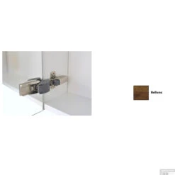 Spiegelkast Sanicare Qlassics 80 Cm 2 Spiegeldeuren Belluno Eiken -Badkamer Thuis spiegelkast sanicare qlassics 80 cm 2 spiegeldeuren belluno eiken detail2