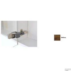 Spiegelkast Sanicare Qlassics Ambiance 90 Cm 2 Spiegeldeuren Belluno Eiken -Badkamer Thuis spiegelkast sanicare qlassics ambiance 90 cm 2 spiegeldeuren belluno eiken detail1