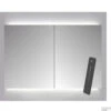 Spiegelkast Sanicare Qlassics Ambiance 90x60 Cm Met Dubbelzijdige Spiegeldeuren, LED Verlichting En Afstandsbediening Belluno Eiken -Badkamer Thuis spiegelkast sanicare qlassics ambiance 90x60 cm belluno eiken shop