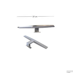 Spiegelverlichting Sanicare LED Elles 5 Watt 37 Cm Chroom -Badkamer Thuis spiegelverlichting sanicare elles 37cm tech