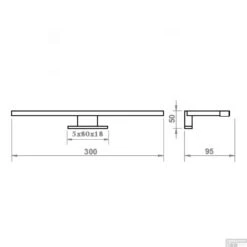 Spiegelverlichting Sanicare LED Anna 30 Cm Goud -Badkamer Thuis spiegelverlichting sanicare led anna 30 cm goud tech