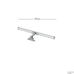 Spiegelverlichting Sanicare LED Londen 6 Watt 40 Cm Chroom 11 Spiegelverlichting Sanicare LED Londen 6 Watt 40 Cm Chroom -Badkamer Thuis spiegelverlichting sanicare londen 40cm tech