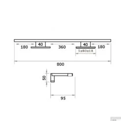 Spiegelverlichting Spiegelverlichting Sanicare LED Anna 80 Cm Goud -Badkamer Thuis spiegelverlichting spiegelverlichting sanicare led anna 80 cm goud tech