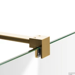 Inloopdouche Compleet Just Creating Profielloos 110/40 Cm Draaibaar Goud -Badkamer Thuis stabilisatiestang just creating max 200 cm excl overige benodigheden goud 1 45