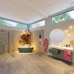 STONE Vrijstaand Bad 170x75cm Kleur Army / Talc -Badkamer Thuis stone 2 00010