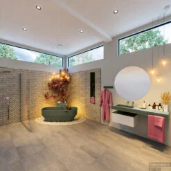 STONE Vrijstaand Bad 170x75cm Kleur Army / Army -Badkamer Thuis stone 2 00023