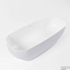 STONE Vrijstaand Bad 170x75cm Kleur Cale / Talc