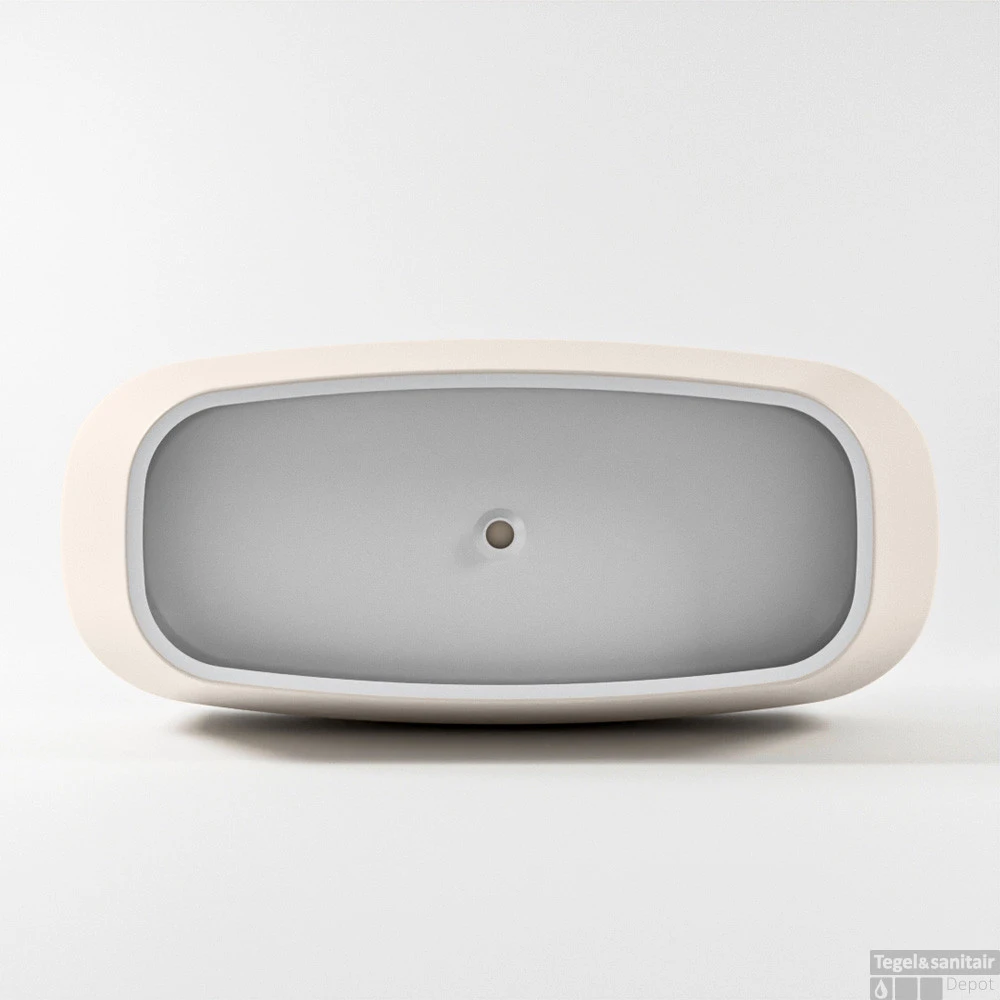 STONE Vrijstaand Bad 170x75cm Kleur Linen / Linen 10 STONE Vrijstaand Bad 170x75cm Kleur Linen / Linen - Afbeelding 8