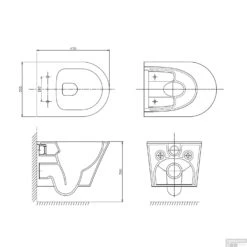 Grohe Rapid SL Toiletset Set18 Wiesbaden Vesta Junior Rimless 47 Cm Met Grohe Arena Of Skate Drukplaat 20 Grohe Rapid SL Toiletset Set18 Wiesbaden Vesta Junior Rimless 47 Cm Met Grohe Arena Of Skate Drukplaat -Badkamer Thuis toiletpot wiesbaden vesta junior rimless 32.3451 tech