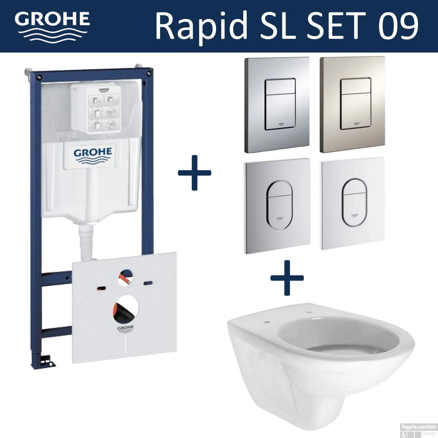 Grohe Rapid SL Toiletset Set09 Boss & Wessing Brussel Met Grohe Arena Of Skate Drukplaat 3 Grohe Rapid SL Toiletset Set09 Boss & Wessing Brussel Met Grohe Arena Of Skate Drukplaat