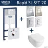 Grohe Rapid SL Toiletset Set20 Villeroy & Boch Subway 2.0 Diepspoel Met Grohe Arena Of Skate Drukplaat 1 Grohe Rapid SL Toiletset Set20 Villeroy & Boch Subway 2.0 Diepspoel Met Grohe Arena Of Skate Drukplaat -Badkamer Thuis toiletset grohe rapid sl set20