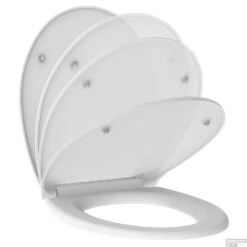 Toiletzitting Allibert Dolceo Afklikbaar 37x5,5x46,5 Cm SoftClose Katoen Mat Wit -Badkamer Thuis toiletzitting allibert dolceo afklikbaar 37x5 5x46 5 cm softclose katoen mat wit sfeer3