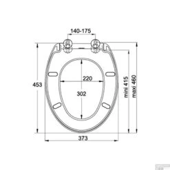 Toiletzitting Allibert Ekla Afklikbaar 37,3x7x45,3 Cm Soft-Close Kunststof Wit -Badkamer Thuis toiletzitting allibert ekla glanzend wit tech
