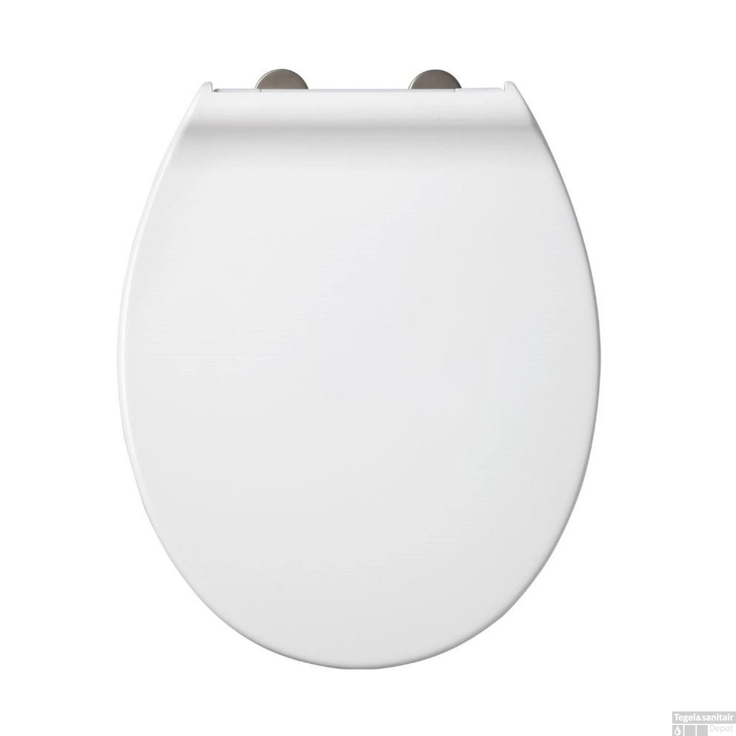 Toiletzitting Allibert System Soft-Close Afklikbaar Glanzend Wit 4 Toiletzitting Allibert System Soft-Close Afklikbaar Glanzend Wit - Afbeelding 2