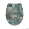 Toiletzitting Cedo Mosaic Softclose Mozaiek Veelkleurig -Badkamer Thuis toiletzitting cedo mosaic softclose mozaiek veelkleurig shop