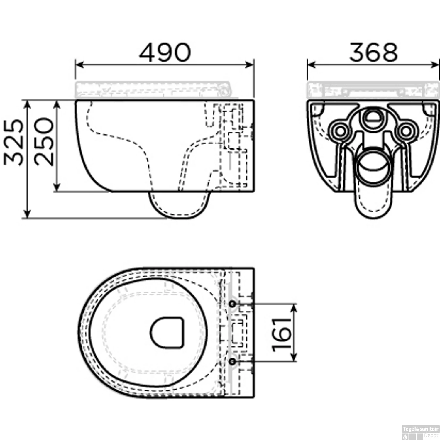 Toiletzitting Clou Hammock Met Deksel Wit (Met Soft-closing Systeem En Quick Release Systeem) - Afbeelding 4