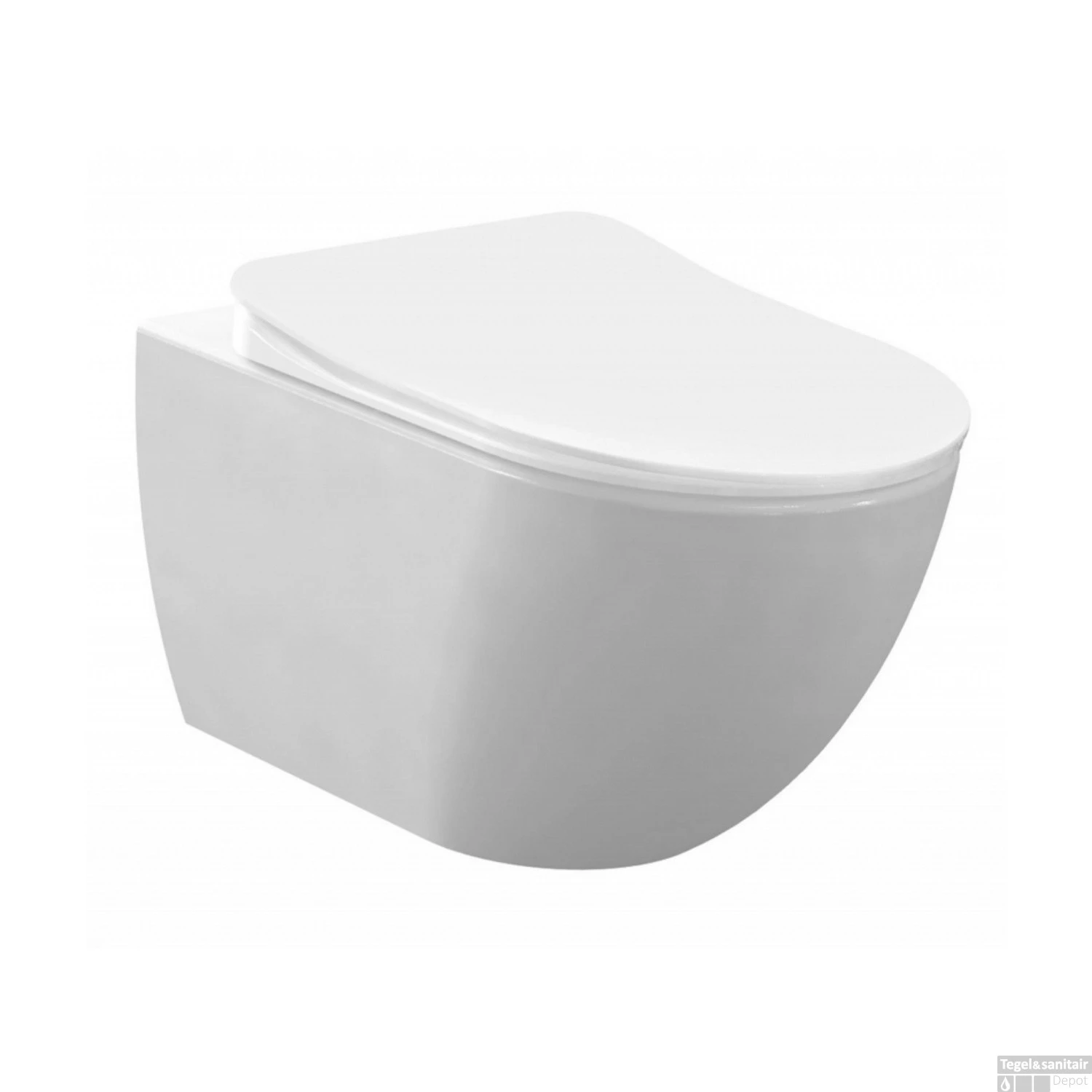 Toiletzitting Boss & Wessing Flat Softclose Met Inox Scharnieren Mat Wit 4 Toiletzitting Boss & Wessing Flat Softclose Met Inox Scharnieren Mat Wit - Afbeelding 2