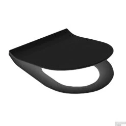 Geberit UP320 Toiletset Set13 Idevit Alfa Matzwart Randloos Met Matzwarte Drukplaat 15 Geberit UP320 Toiletset Set13 Idevit Alfa Matzwart Randloos Met Matzwarte Drukplaat -Badkamer Thuis toiletzitting idevit alfa met softclose systeem duroplast matzwart 53 02 06 022 23