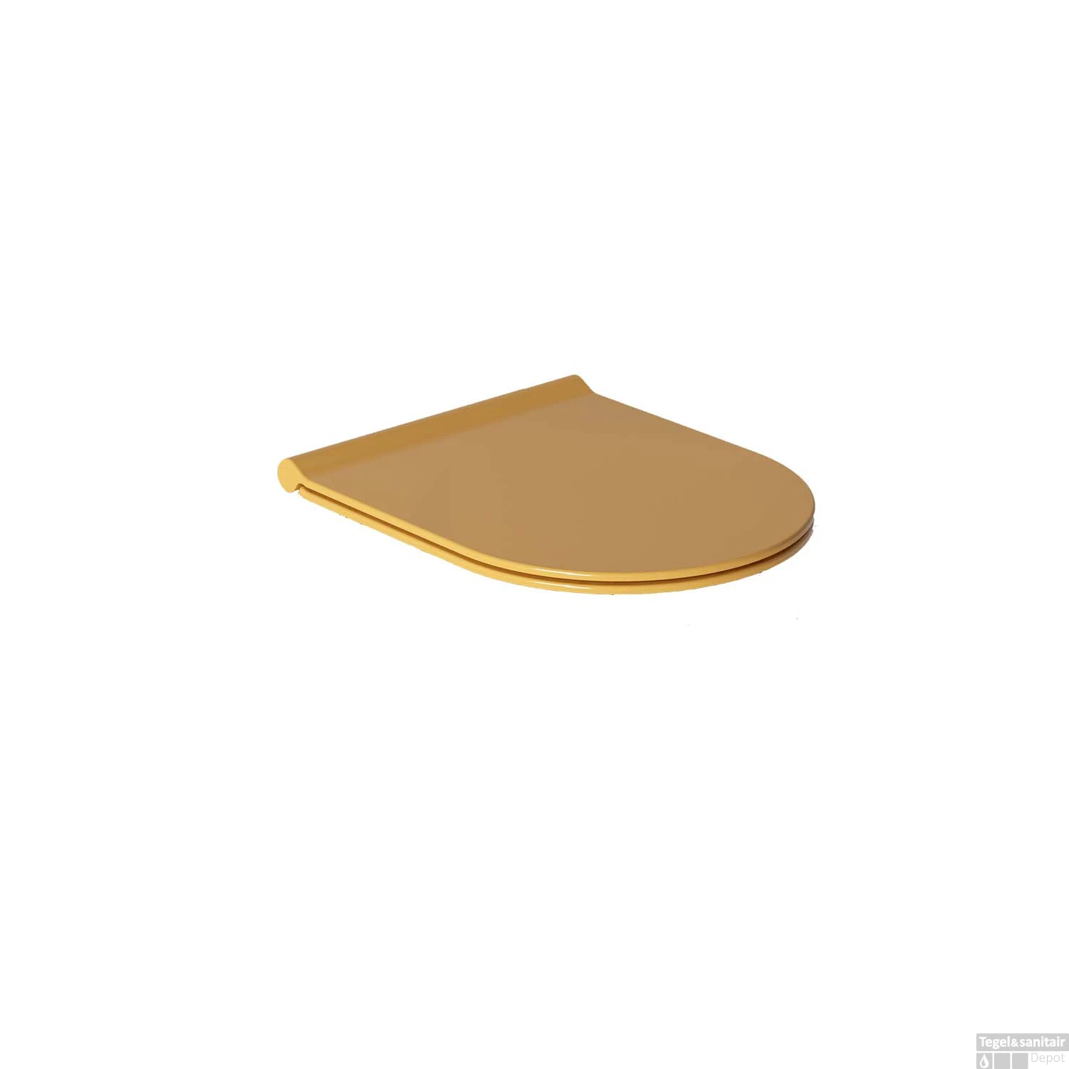 Toiletzitting Salenzi Form Slim Met Softclose Glans Geel 3 Toiletzitting Salenzi Form Slim Met Softclose Glans Geel