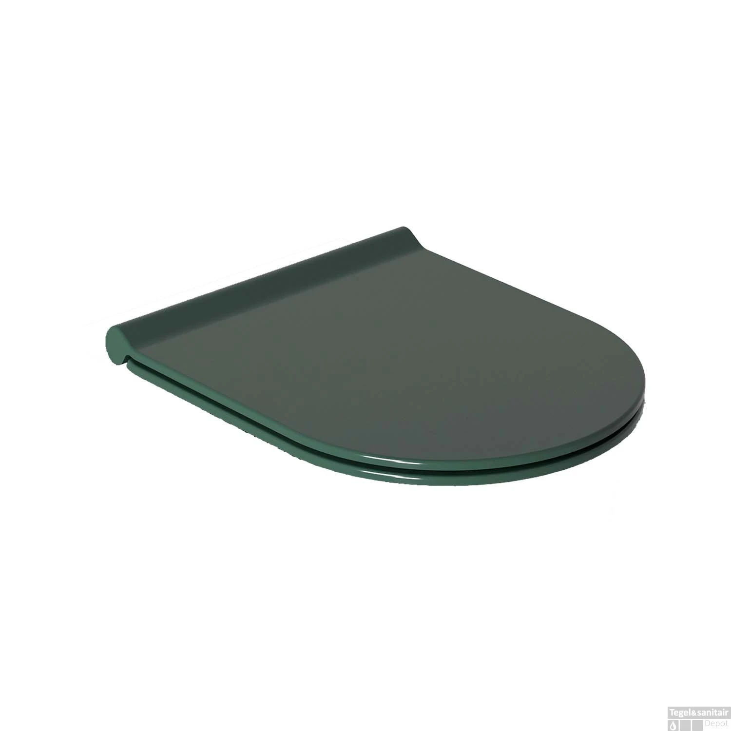 Toiletzitting Salenzi Form Slim Met Softclose Glans Groen 3 Toiletzitting Salenzi Form Slim Met Softclose Glans Groen