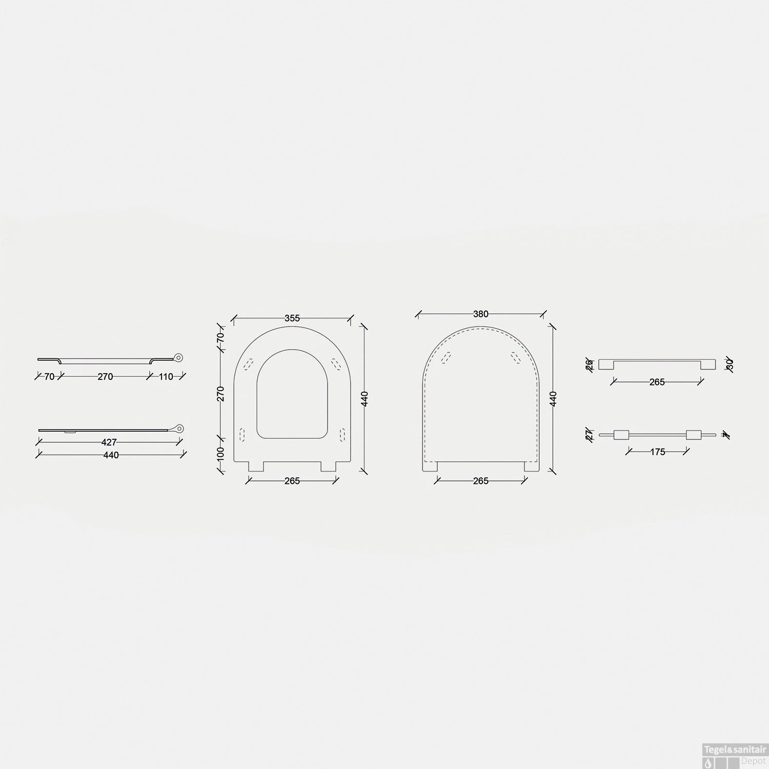 Toiletzitting Salenzi Form Slim Met Softclose Glans Groen 4 Toiletzitting Salenzi Form Slim Met Softclose Glans Groen - Afbeelding 2