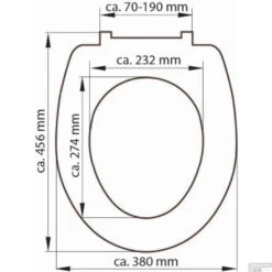 Toiletzitting Schutte Slim Black Ultra Dun Afklikbaar Soft Close Zwart Verstelbaar HoH 7 Tot 19 Cm -Badkamer Thuis toiletzitting schutte slim black ultra dun afklikbaar soft close zwart tech