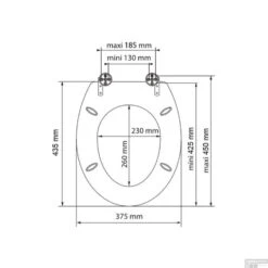 Toiletzitting Schutte Spirit Athrazit MDF Soft Close Mat Antraciet -Badkamer Thuis toiletzitting schutte spirit athrazit mdf soft close mat antraciet tech