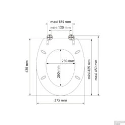 Toiletzitting Schutte Spirit White Met Soft Close MDF Mat Wit -Badkamer Thuis toiletzitting schutte spirit white met soft close mdf mat wit tech