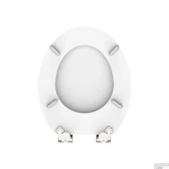 Toiletzitting Schutte White Soft Close MDF Wit -Badkamer Thuis toiletzitting schutte white soft close mdf wit sfeer3