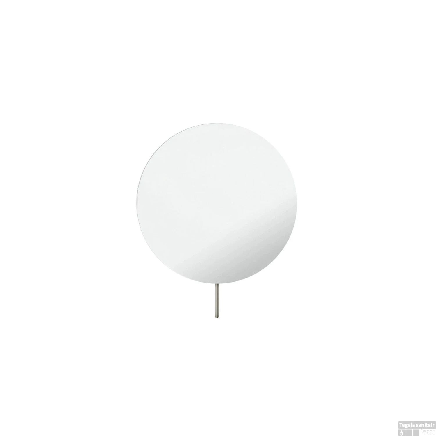 Vergrotingsspiegel Hotbath Cobber Wandmontage Draaibaar 20 Cm Geborsteld Nikkel