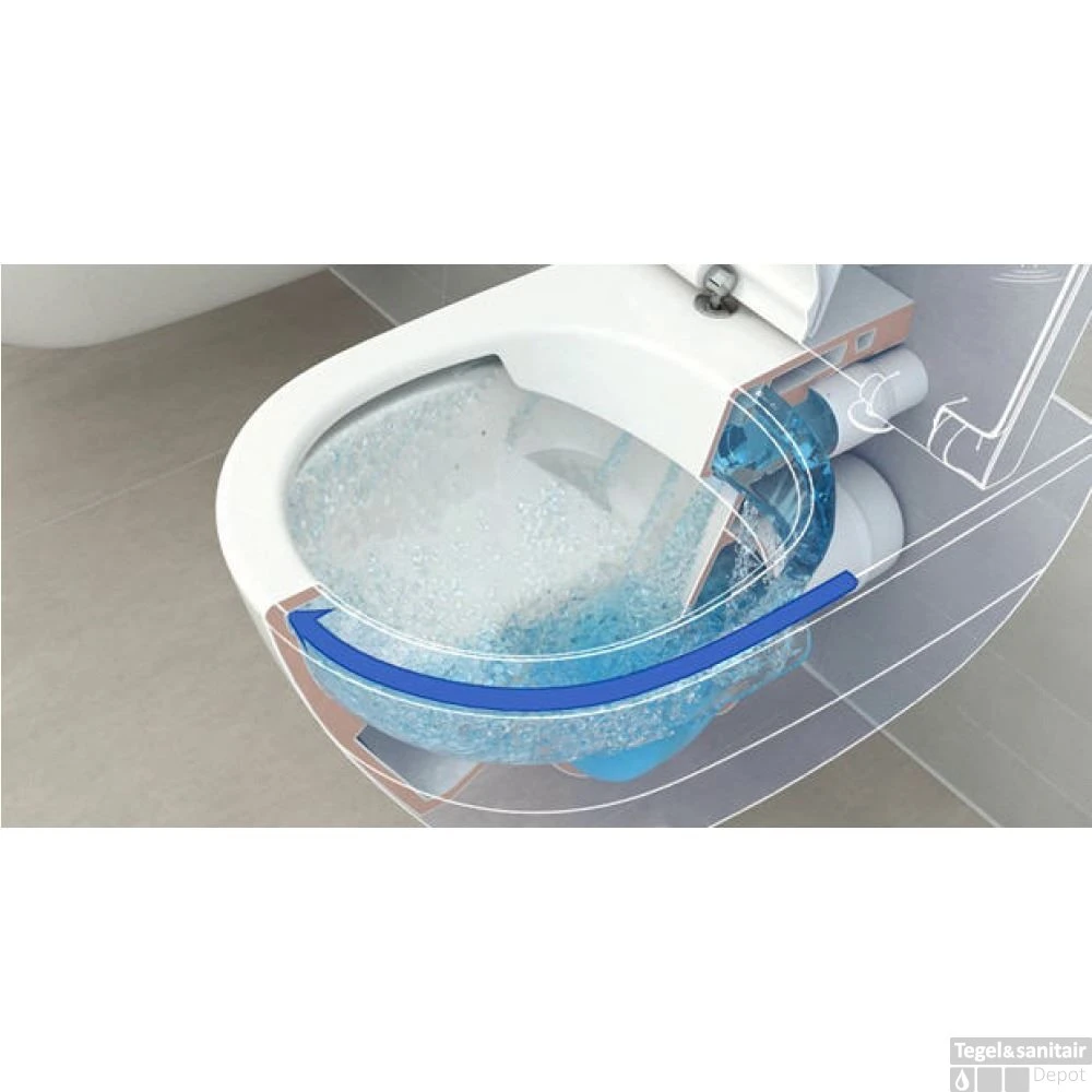 Villeroy & Boch Subway 2.0 Wandcloset Direct Flush Wit 5 Villeroy & Boch Subway 2.0 Wandcloset Direct Flush Wit - Afbeelding 3