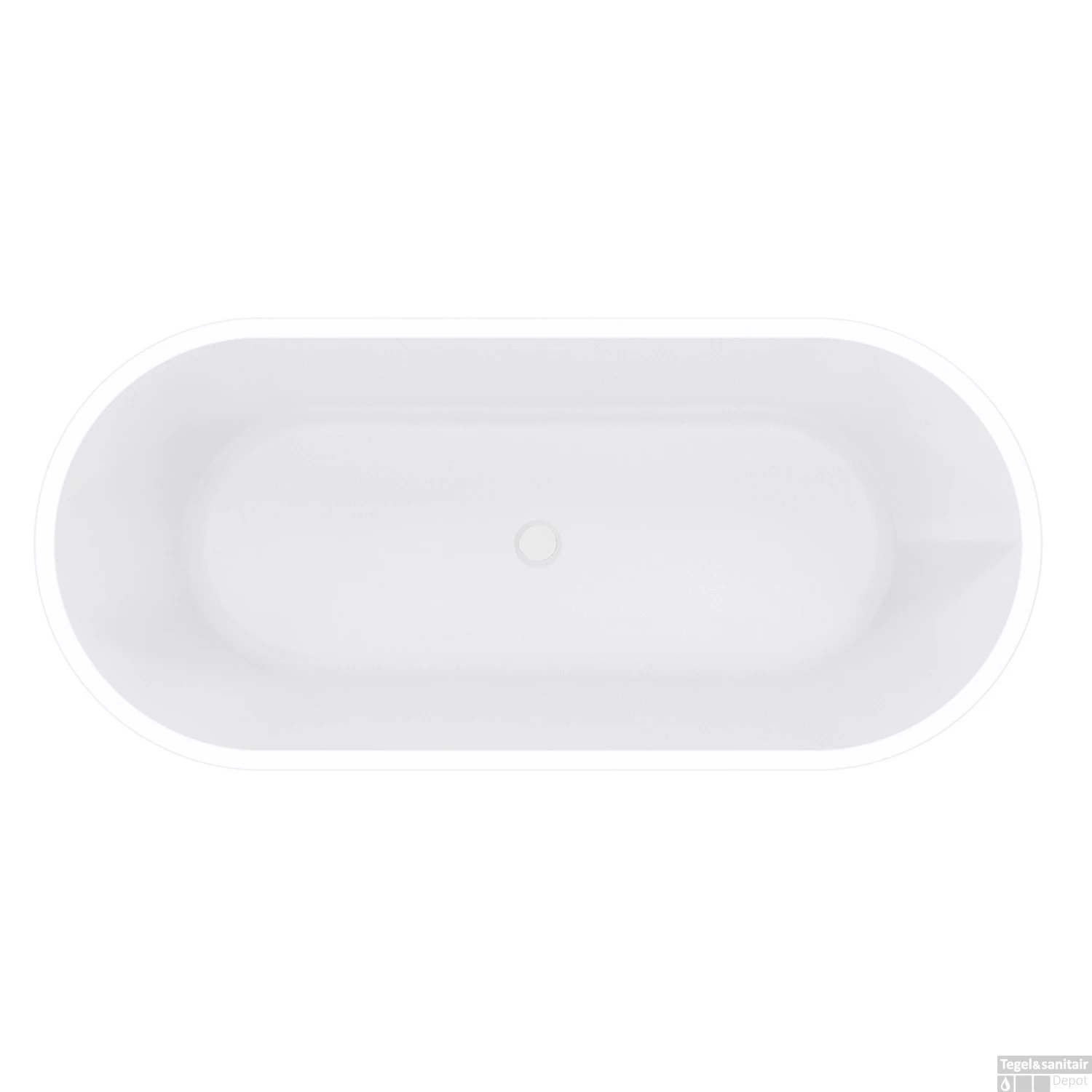 Vrijstaand Acryl Ligbad Libero 178 X 80 Cm Mat Wit 4 Vrijstaand Acryl Ligbad Libero 178 X 80 Cm Mat Wit - Afbeelding 2