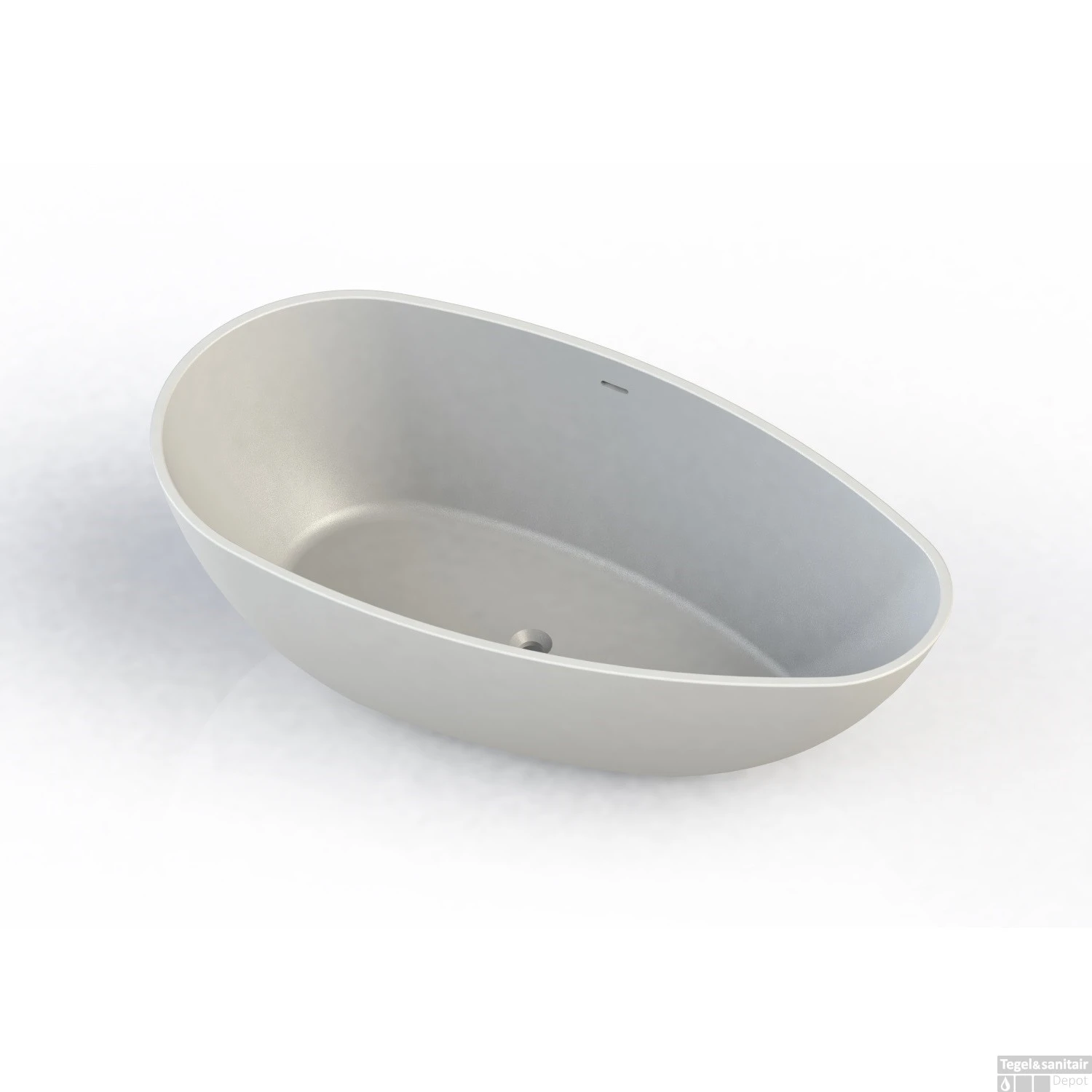 Vrijstaand Ligbad Salenzi Unica 170x86x54 Cm Solid Cast Mat Wit 3 Vrijstaand Ligbad Salenzi Unica 170x86x54 Cm Solid Cast Mat Wit