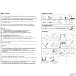 Wandcloset Wiesbaden Metro Met Zitting Diepspoel Wit -Badkamer Thuis wandcloset wiesbaden metro met zitting diepspoel wit instalatie