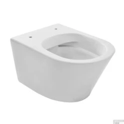 Wandcloset Wiesbaden Vesta Rimless 52 Cm Mat Wit (Excl. Zitting) -Badkamer Thuis wandcloset wiesbaden vesta rimless 52 shop