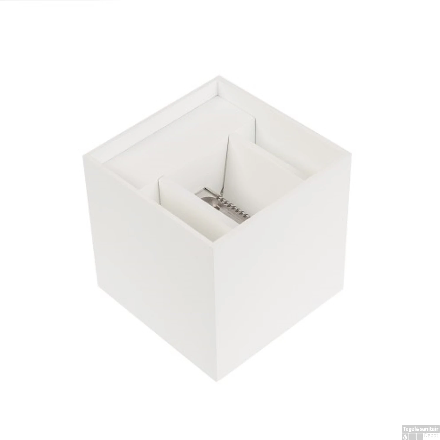 Wandlamp Met LED-Verlichting NJOY Cube Wit 6 Watt 3 Wandlamp Met LED-Verlichting NJOY Cube Wit 6 Watt