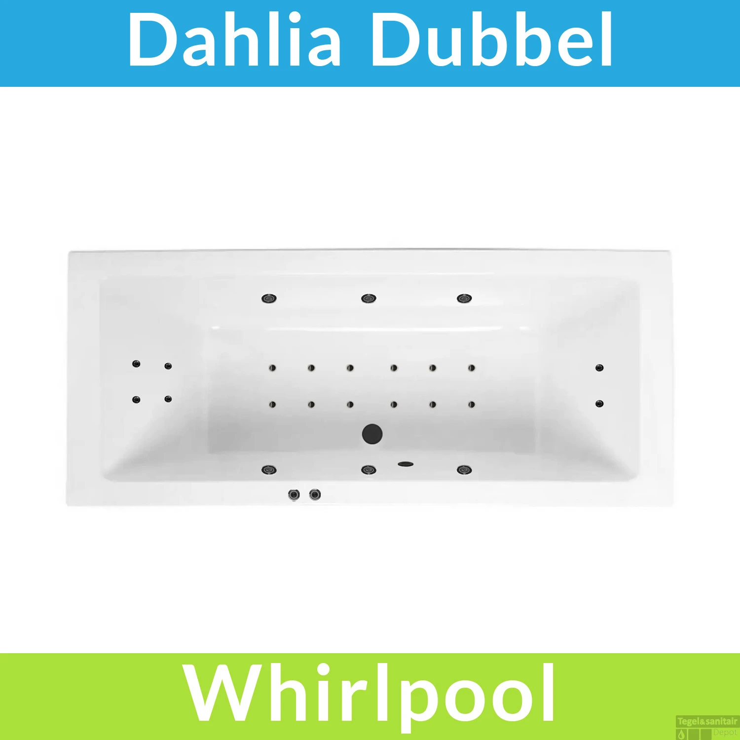 Whirlpool Boss & Wessing Dahlia Jetline 190x90 Cm Dubbel Systeem Black Tin 3 Whirlpool Boss & Wessing Dahlia Jetline 190x90 Cm Dubbel Systeem Black Tin