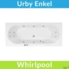 Whirlpool Boss & Wessing Urby 180x80 Cm Enkel Systeem -Badkamer Thuis whirlpool boss wessing urby enkel 1