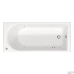 Whirlpool Duravit D-Neo Inbouw 170x75x48.5 Cm Wit