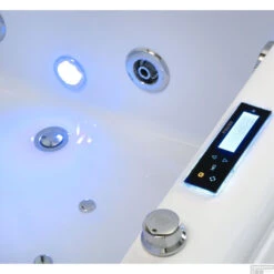 Whirlpool Kerra Marika 170x124x57 Cm Rechts 2 Persoons -Badkamer Thuis whirlpool kerra marika 170x124x57 cm rechts detail